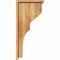 Ekena Millwork Monterey Rough Sawn Corbel w/Backplate, Western Red Cedar, 8"W x 14"D x 30"H COR08X14X30MON01RWR - alternate 4